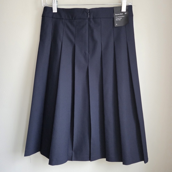 Sunday Best Navy Pleated Preppy School Girl Tennis Skirt 4 - Picture 5 of 12